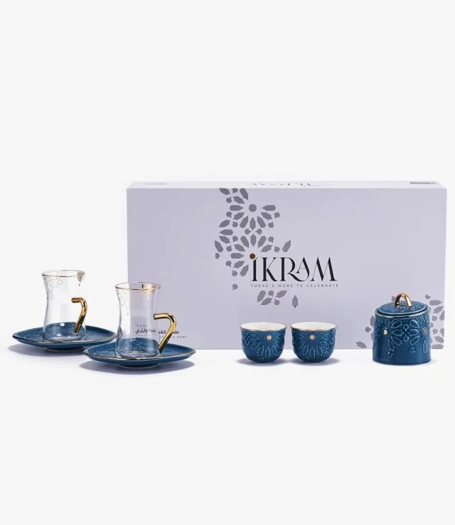 Tea Set - Ikram - Blue
