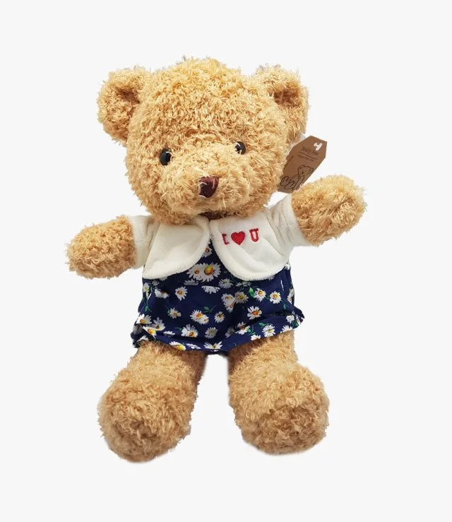 Teddy Bear Laila with ILY Dress by Gifted