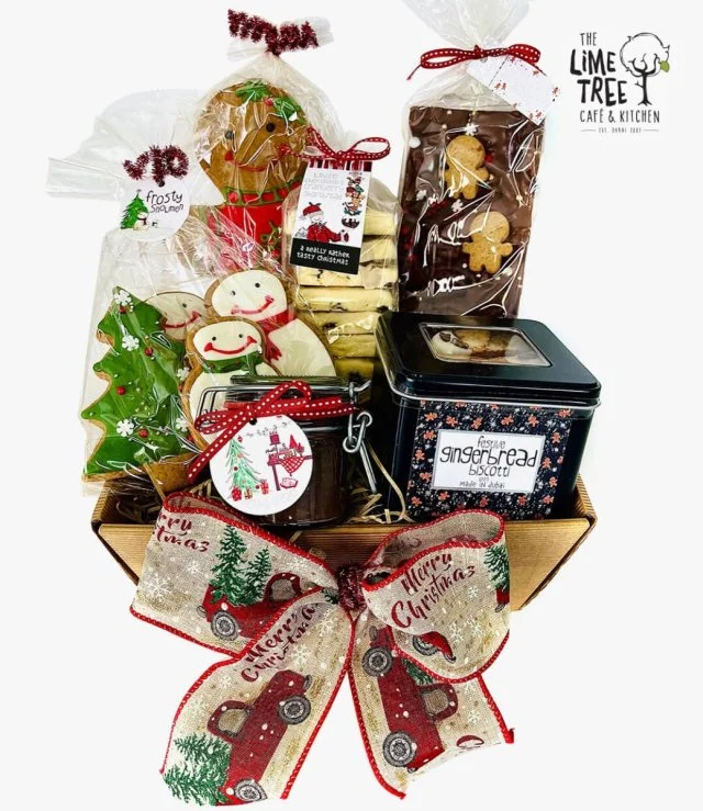The Gingerbread Christmas Gift Box BY Lime Tree Café