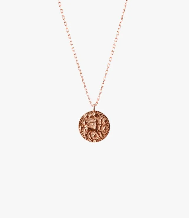 The Token Necklace, Rose Gold