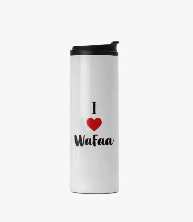 Thermal Cup With Customized Name Print