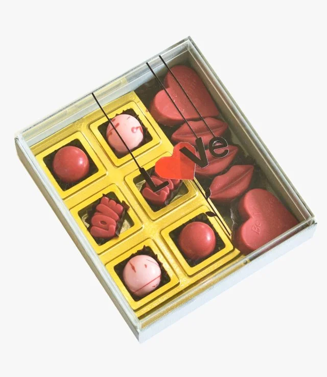 صندوق شوكولاتة الحب من فيكتوريان