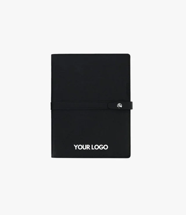 Vizela - Santhome A5 Size Thermo Black Notebook