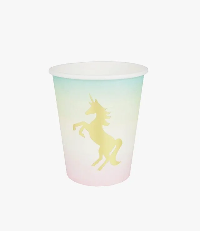 We Heart Unicorns Paper Cups 12pc Pack by Talking Tables