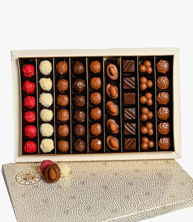 White Carton Box 9’ Special & Truffle Chocolate Box - Mix