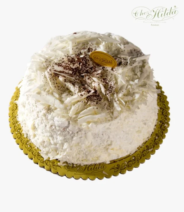 White Chocolate Sponge Cake by Chez Hilda Patisserie (L)