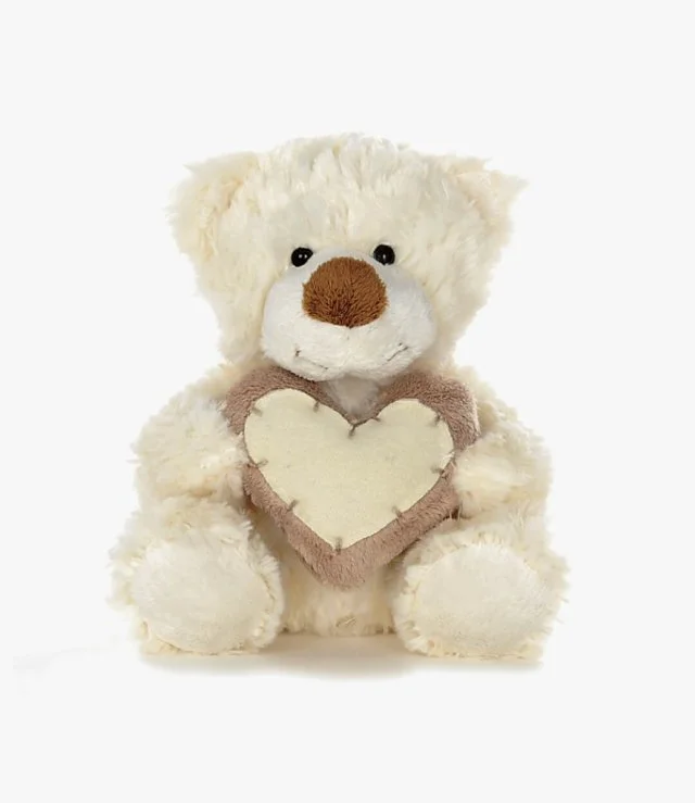 White  Olle with Heart (16 cm) by Elli Junior
