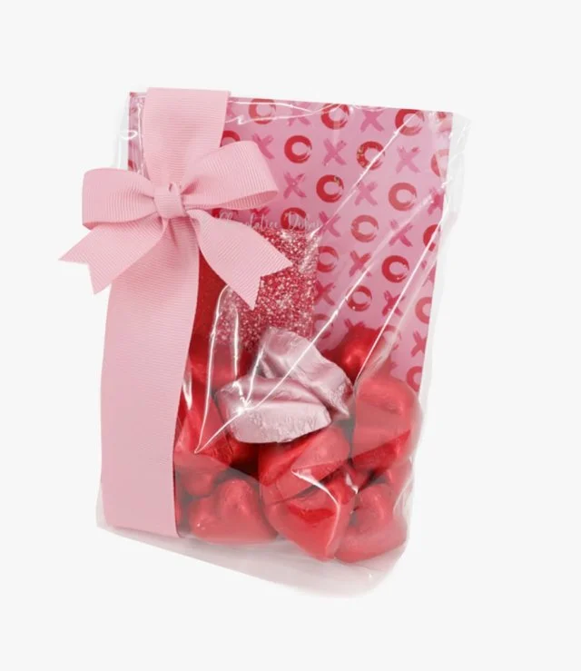 حقيبة إكس أو شوكولاتة عيد الحب من لو شوكوليتير دبي