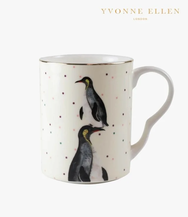Penguin Mug by Yvonne Ellen