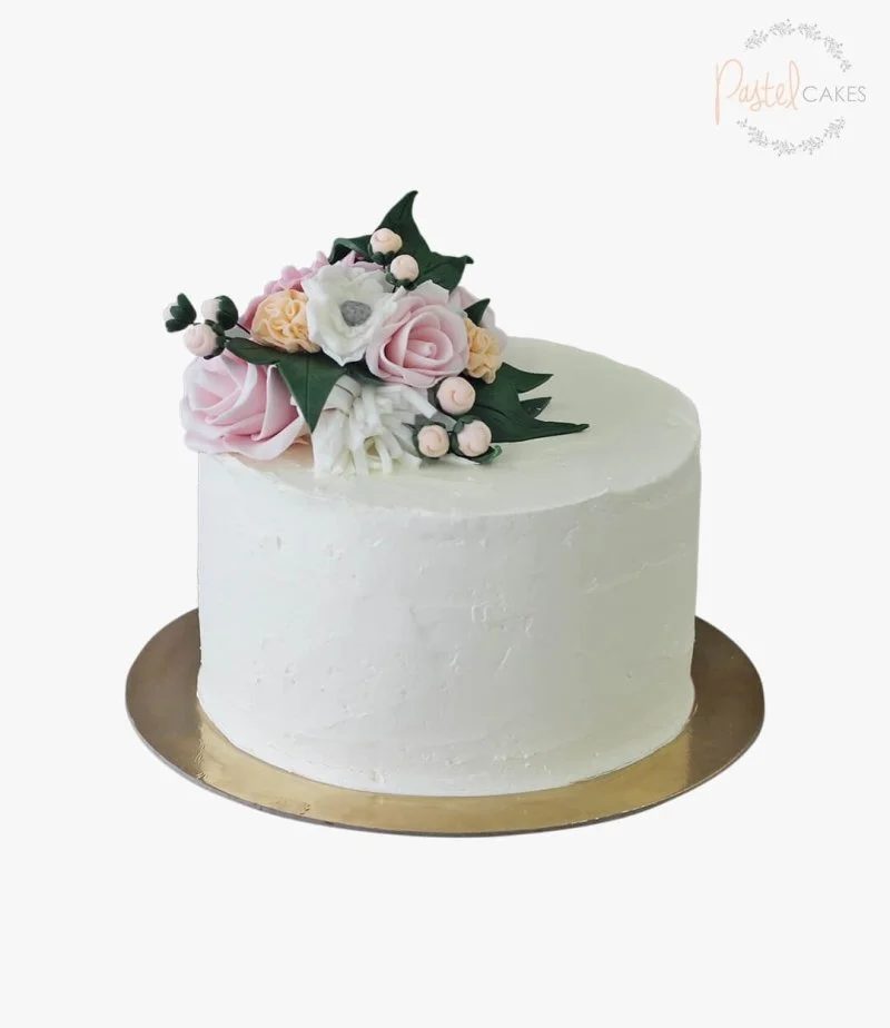 Classy Flower Cake 