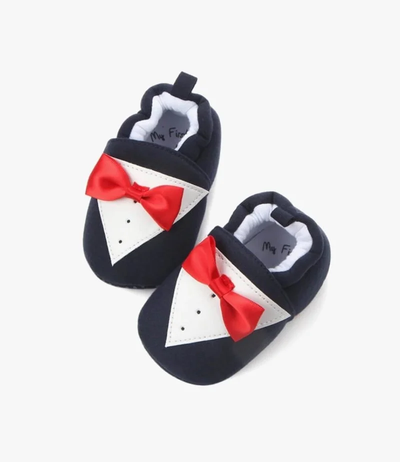 Bow Tie Baby Shoes by Fofinha 
