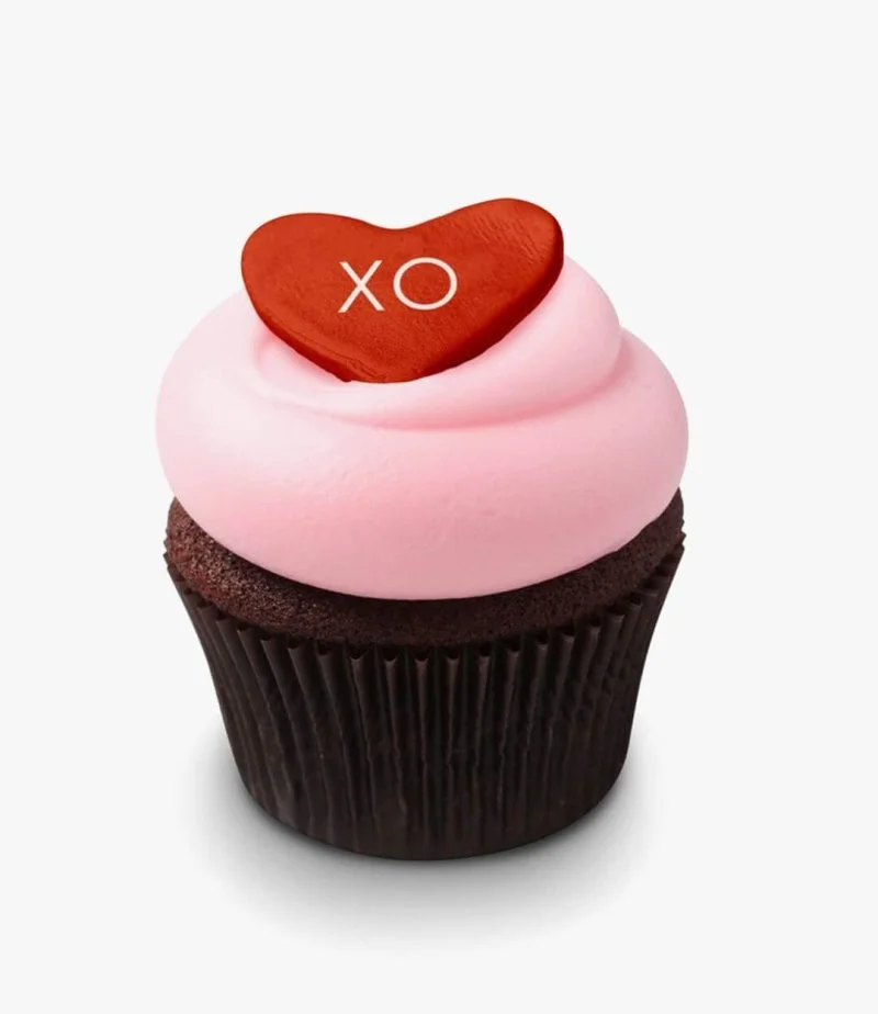 XO Valentine's Cupcakes by Sugar Sprinkles 