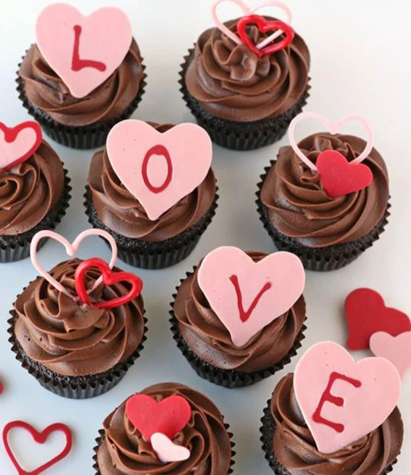 LOVE Cupcakes Box by Sugar Sprinkles 