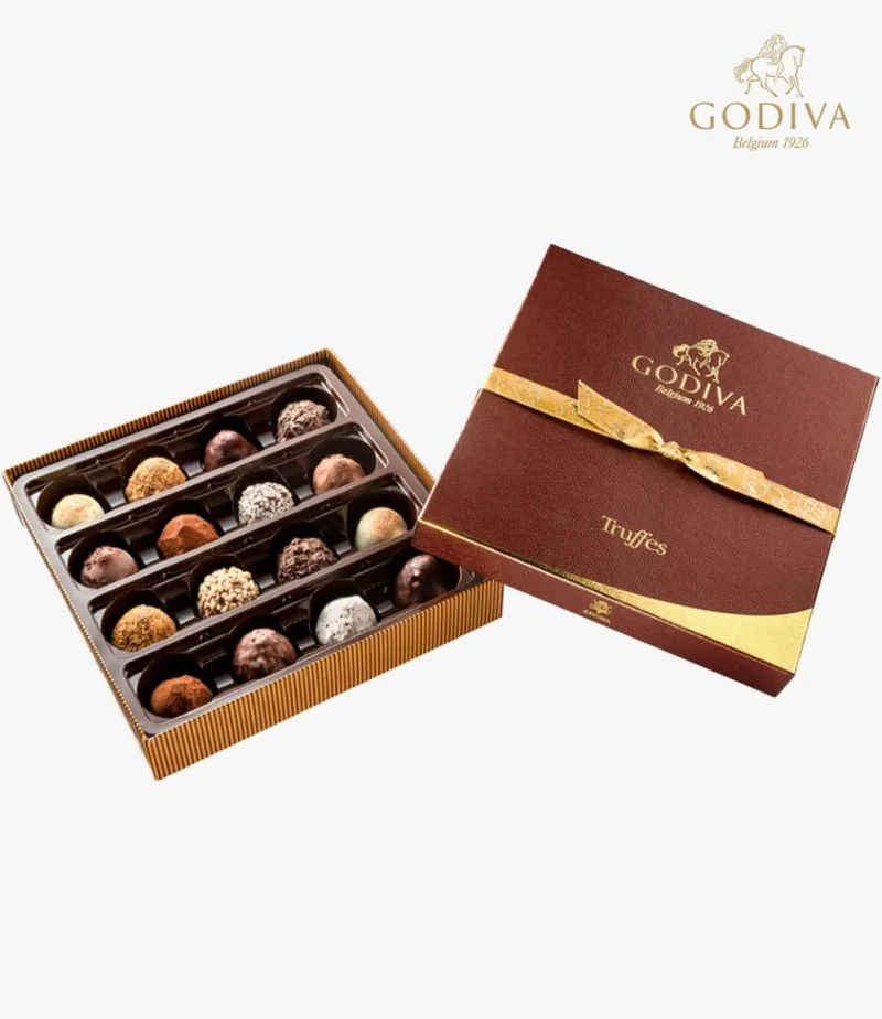 Truffle Box by Godiva 16PCS