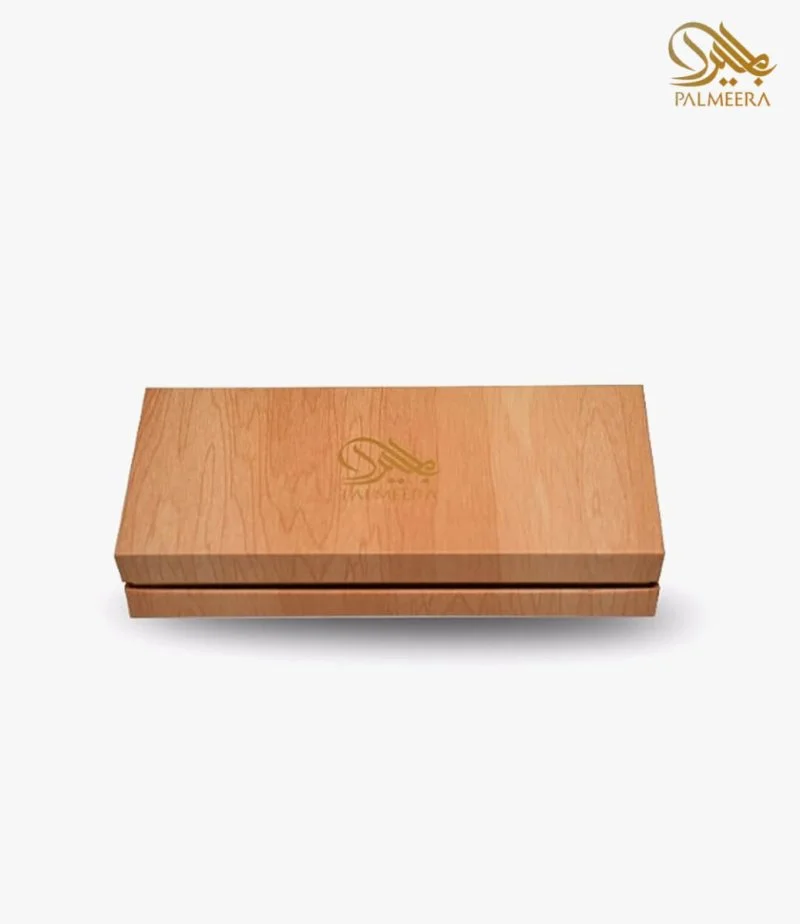 Small Carton Box with Wood Grains by Palmeera