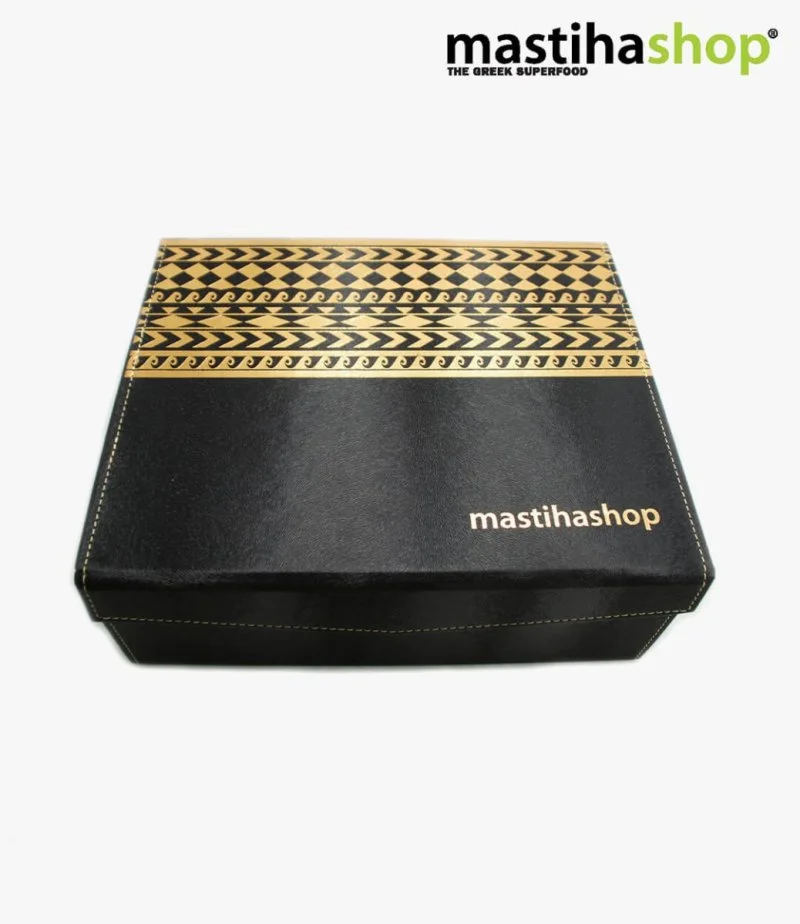 صندوق الشوكولاتة والبقلاوة الأسود من ماستيكاشوب - 3 أدراج