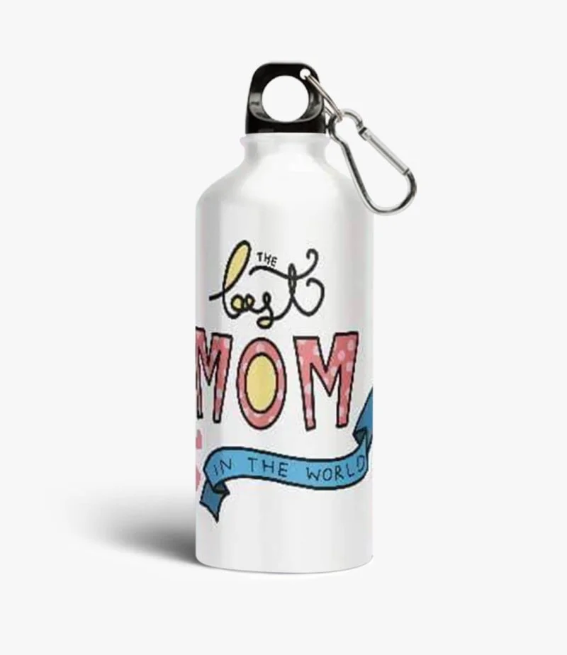 Best Mom in the World Water Bottle