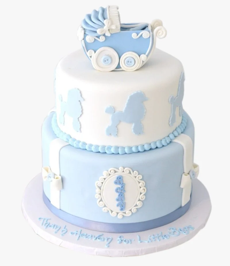 Customized 3D Baby Boy Cake by Sugar Sprinkles