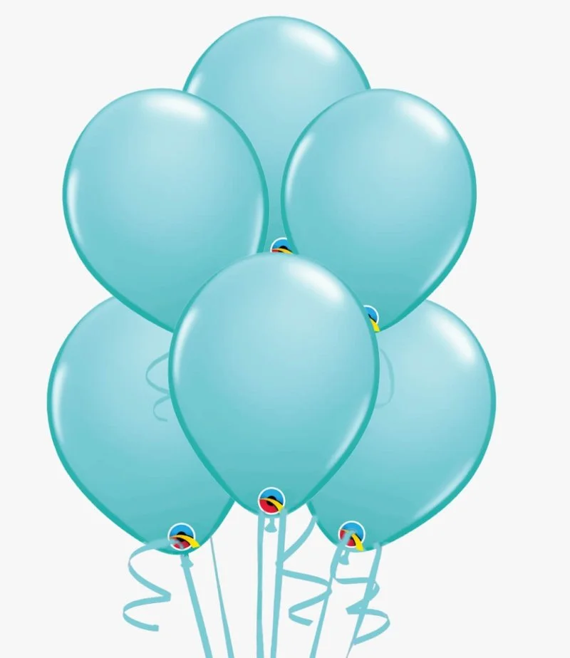 Latex Balloons Caribbean Blue