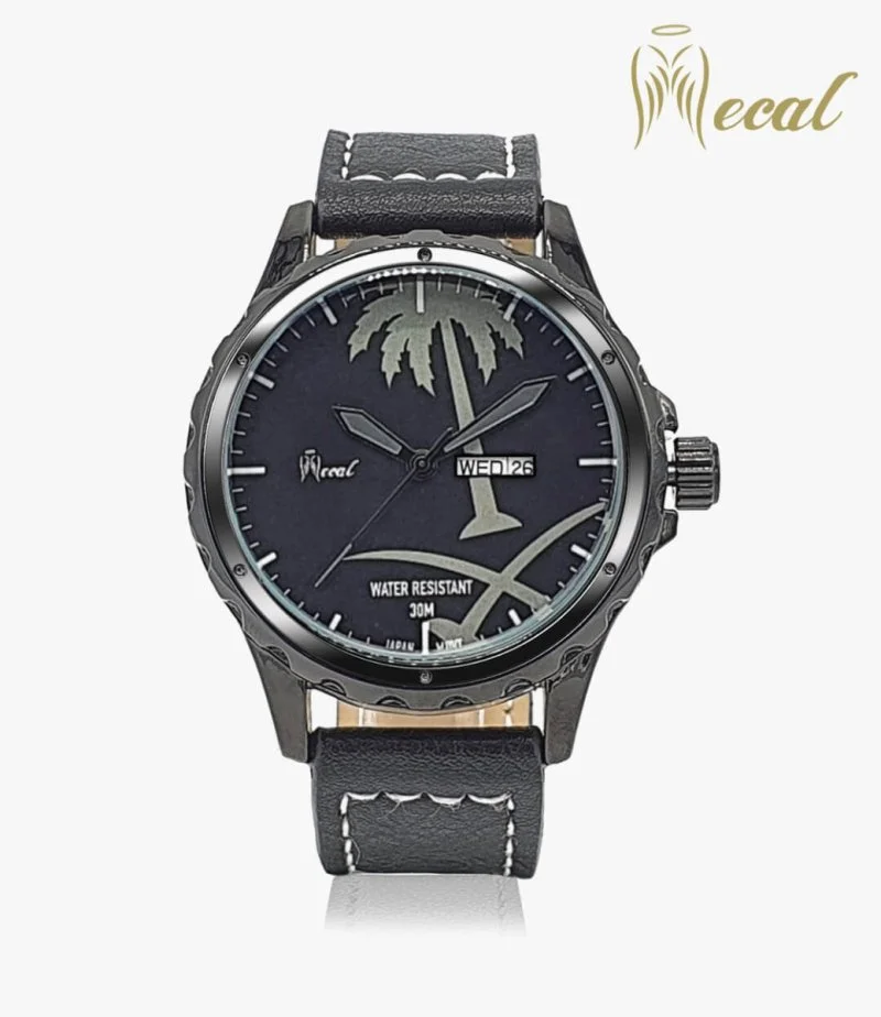 Mecal Watch With KSA Logo Design