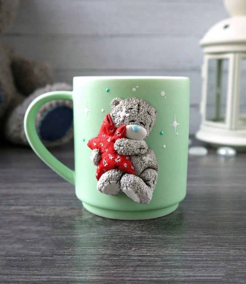 Bear & Star 3D Mug