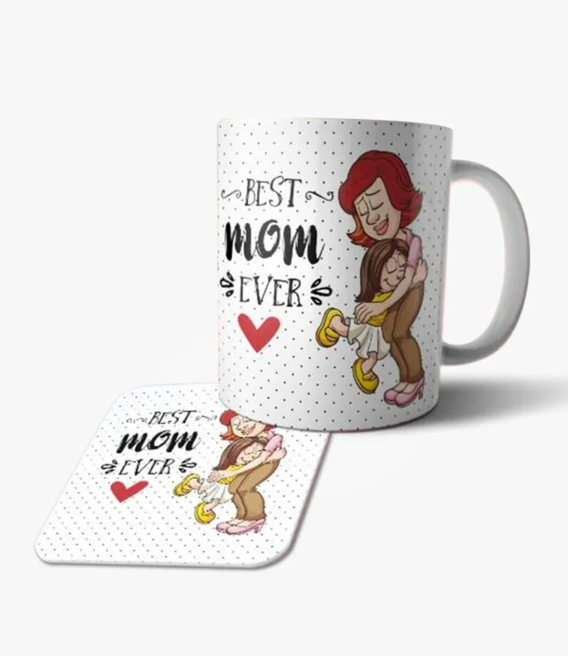 Best Mom Ever Mug & Coaster