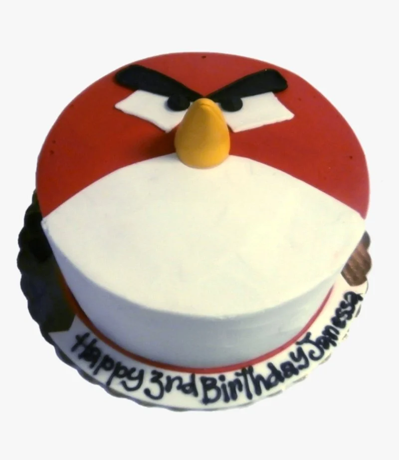 Angry Birds Cake by Sugar Sprinkles