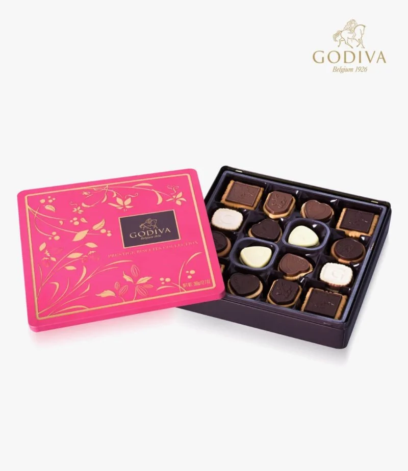 Chocolate Biscuit Tin By Godiva 