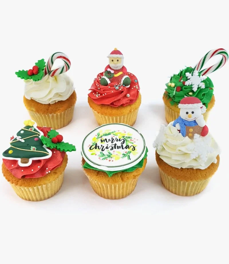 Christmas Cupcakes By Cake Social