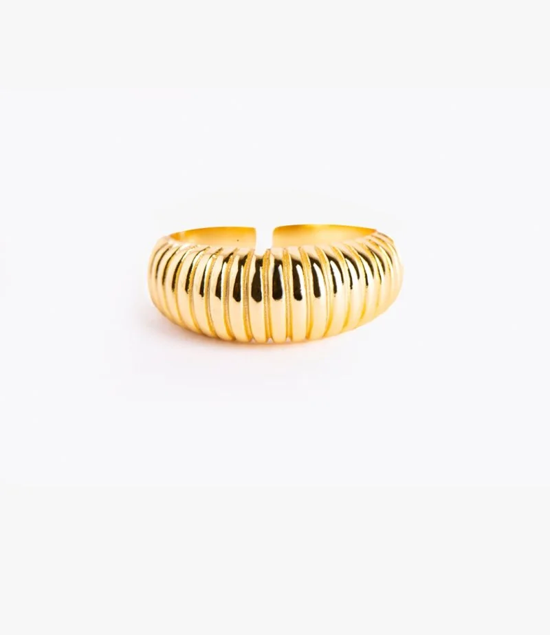 Circles Gold Ring