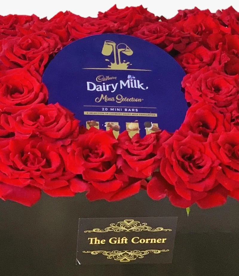 Dairy Milk Rose Box