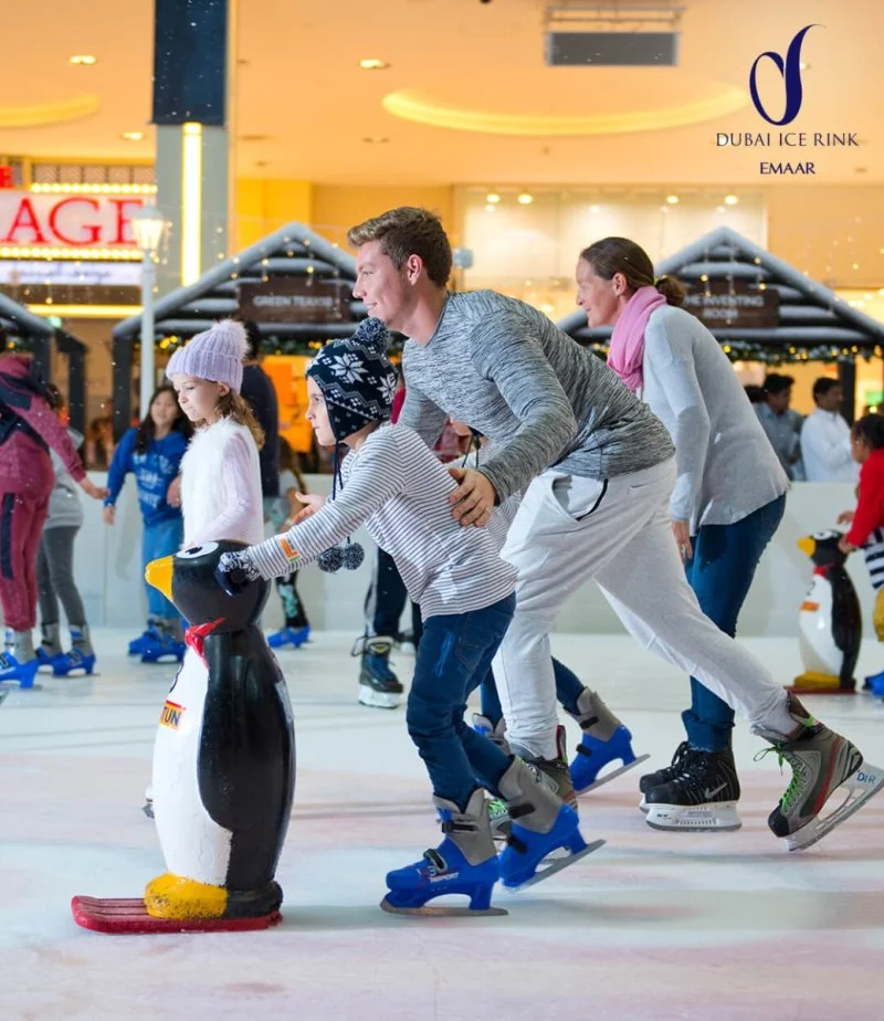 تذكرة دخول حلبة دبي للتزلج