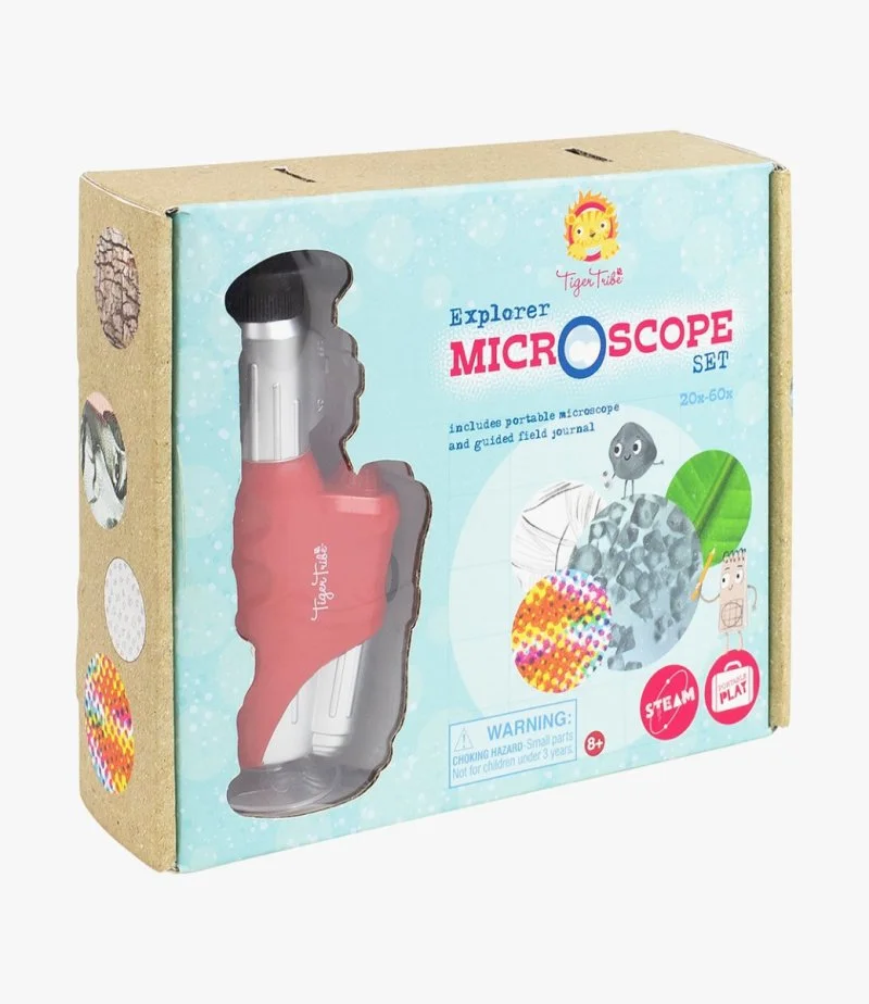 Explorer Microscope Set By Tiger Tribe