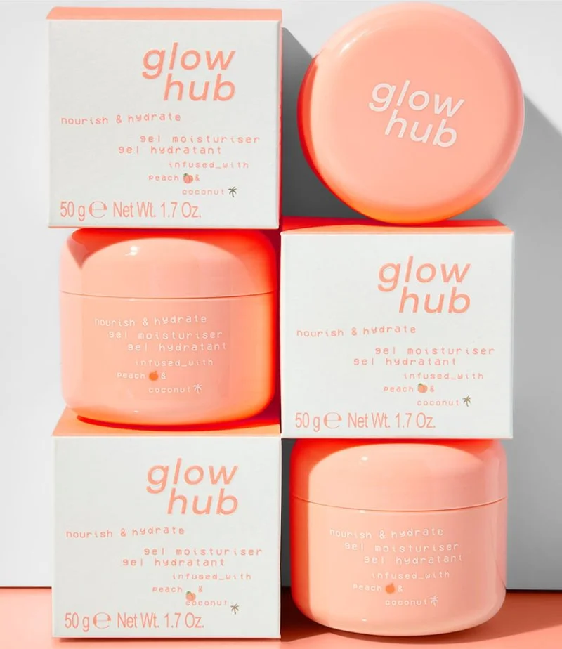 Glow Hub nourish & hydrate gel moisturiser 50g