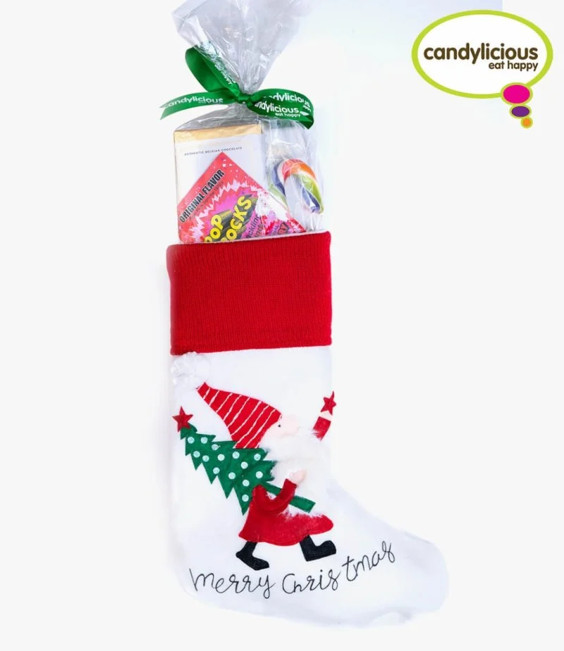 Grown-Up Santa Stocking Medium By Candylicious