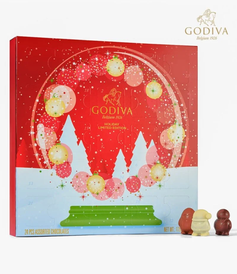 Holiday 2021 Advent Calendar By Godiva