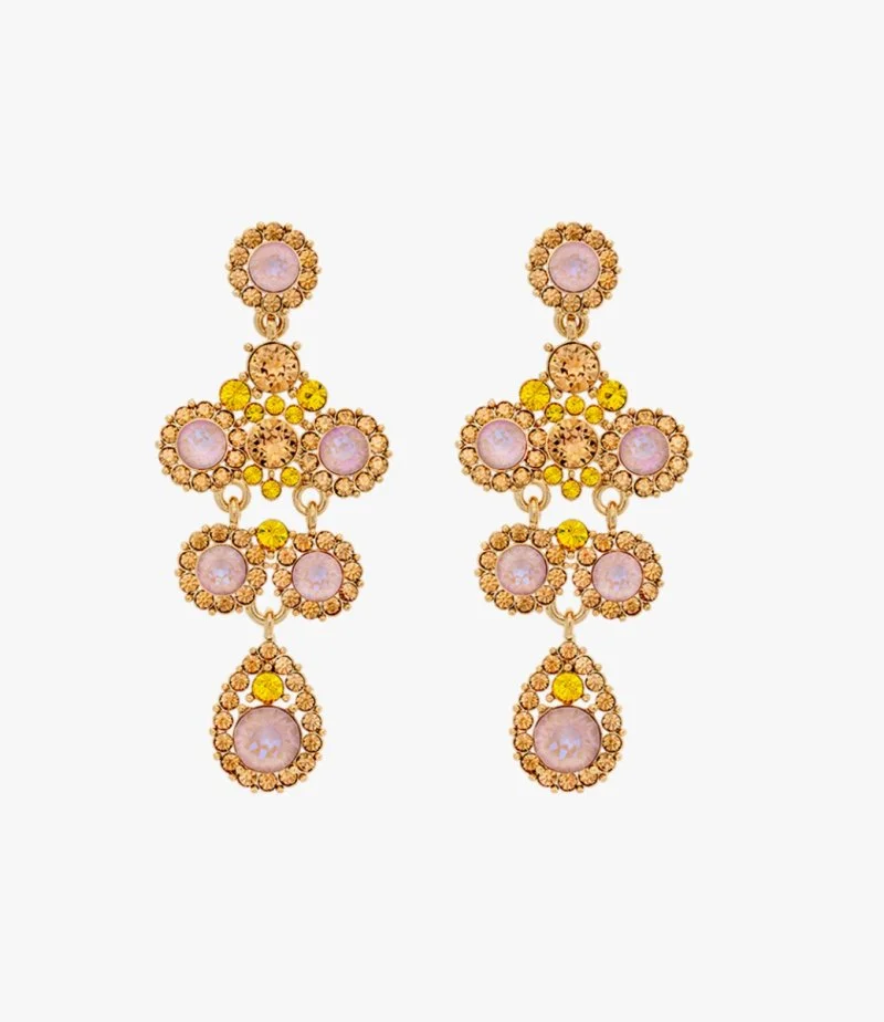 Kate Earrings - Autumn Rose By Lily & Rose
