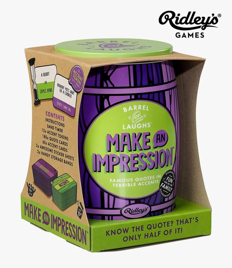 Make an Impression Game by Ridley's