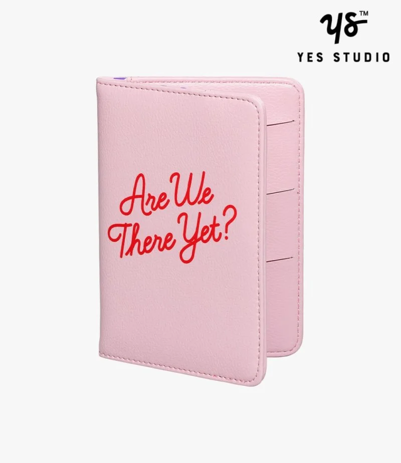 Pink and Red Passport Cover by Yes Studio
