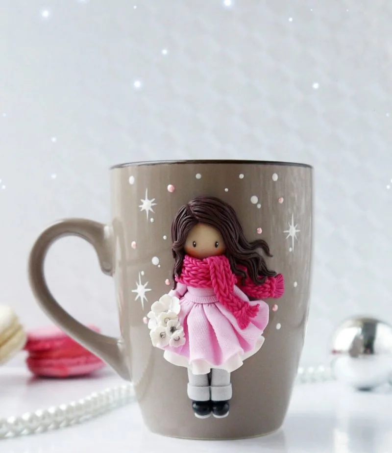 Pinky girl 3D Mug 