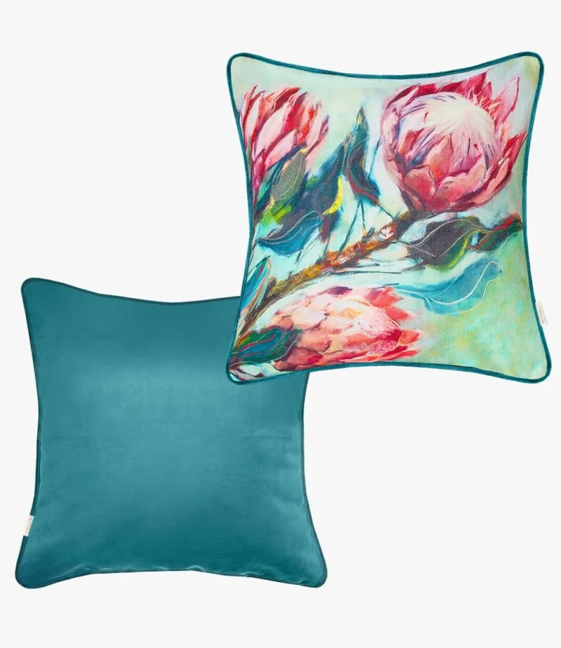 Protea Medley Pillow Cover By Jumarie From The Heart