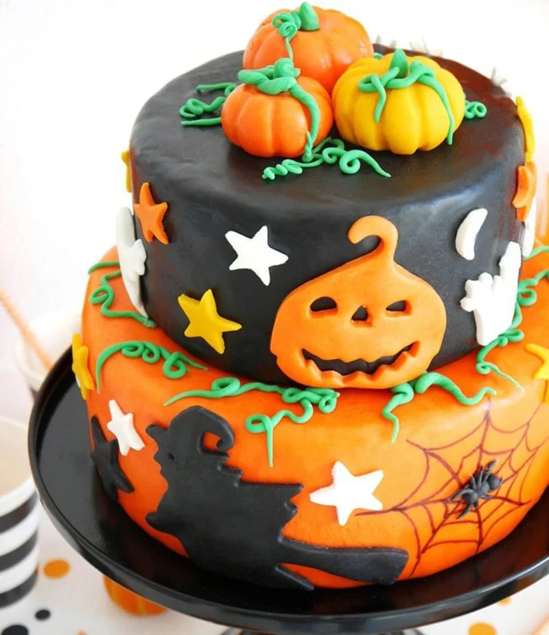 Pumpkins horror Cake 