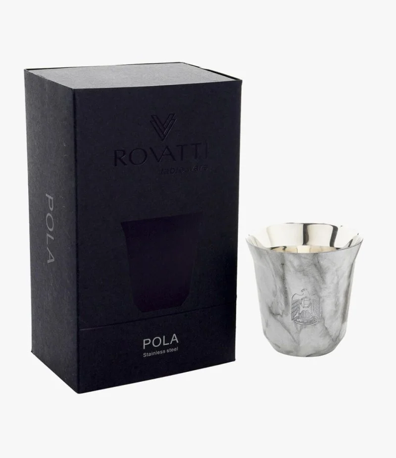 Rovatti Stainless Coffee Cup UAE Marble