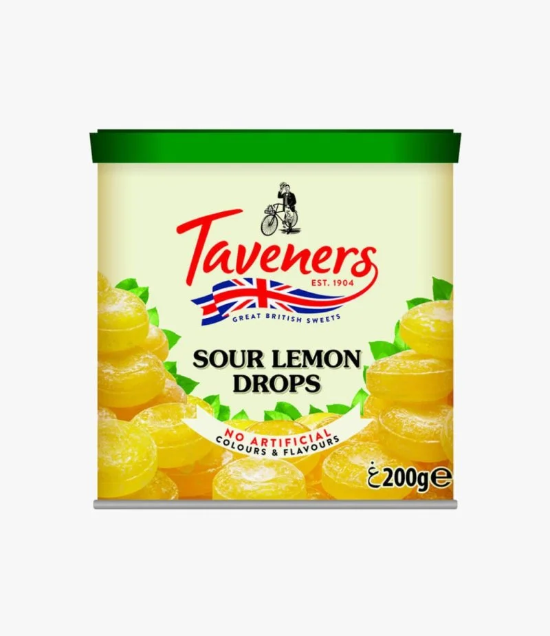 Taveners Lemon Drops Candy by Anthon Berg