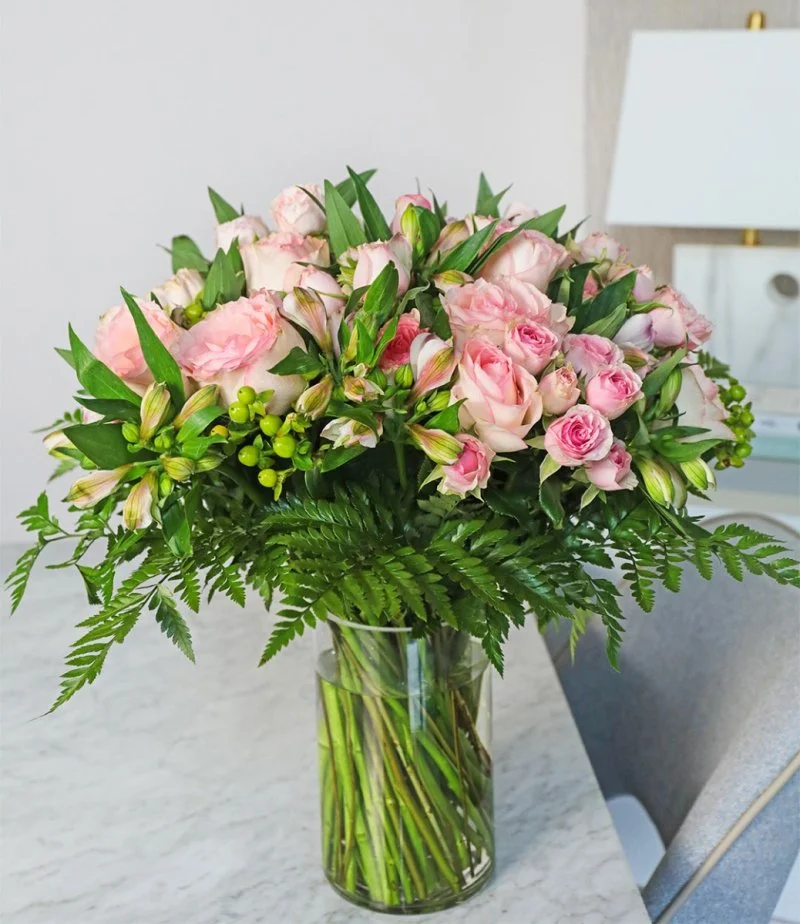 The Pink Bloom Flower Arrangement