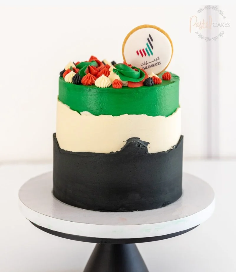 UAE's 50th National Day Cake By Pastel Cakes