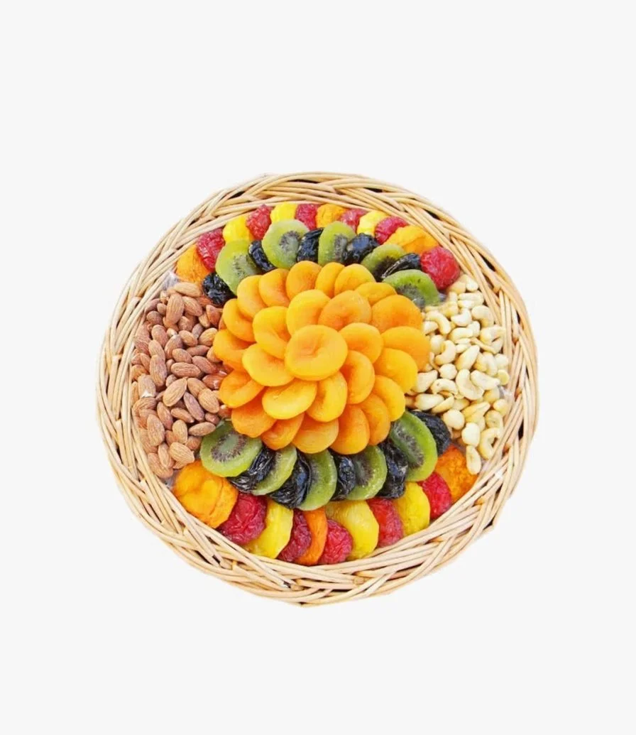 Assorted Dried Fruit and Nut Tray 