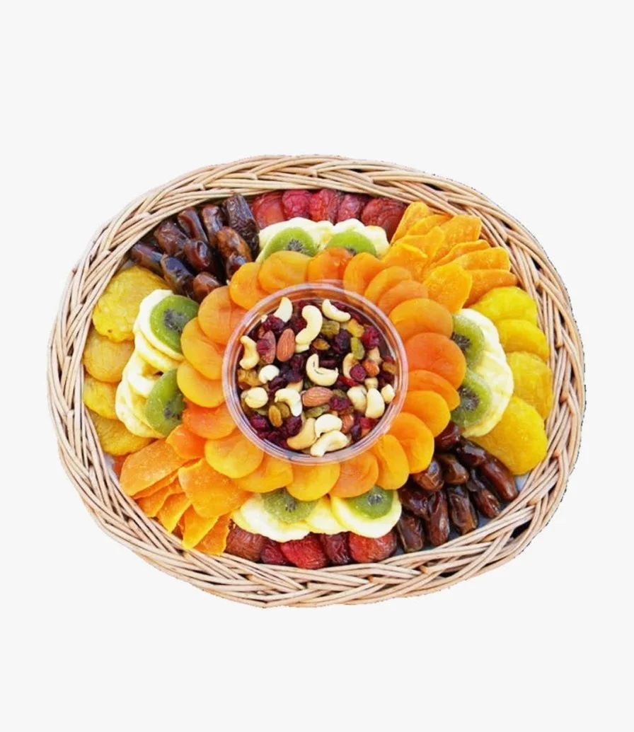 Dried Fruit and Nuts Oval Platter 