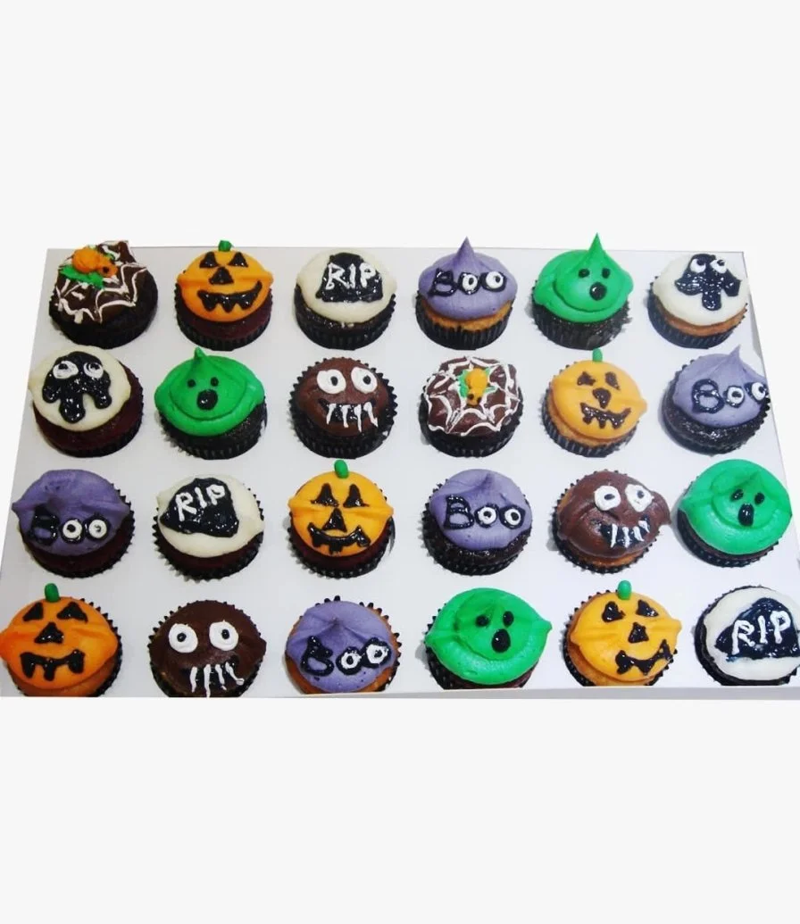 Trick or Treat Cupcakes 