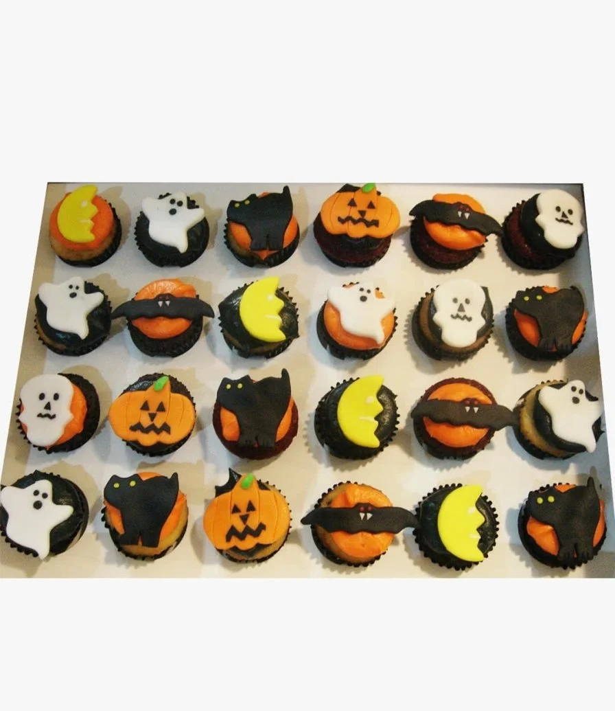Mini Monster Cupcakes 